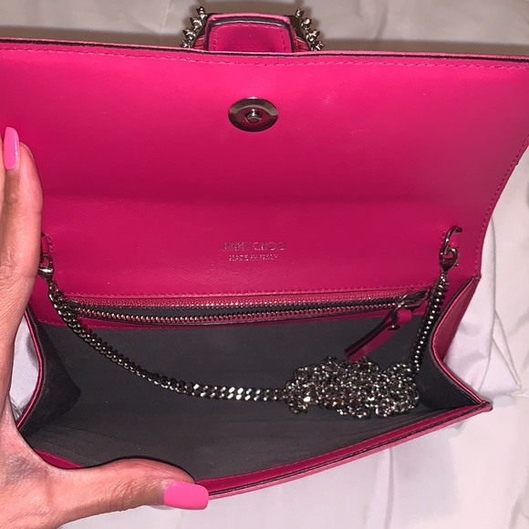 • Jimmy Choo Wallet On Chain • - Picture 4 of 7